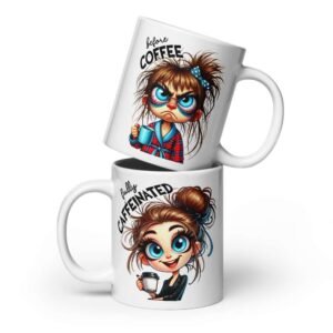 Fully Caffeinated Girl Mug