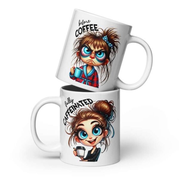 Fully Caffeinated Girl Mug